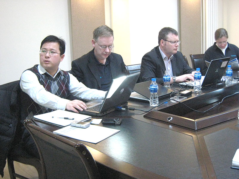 西門(mén)子客人來(lái)公司考察